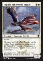 Rapace dell'Occhio Saggio  I Khan di Tarkir 2020-Wizard of the Coast- nuvolosofumetti.