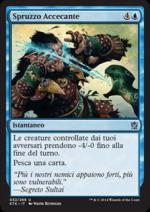 Spruzzo Accecante  I Khan di Tarkir 2032-Wizard of the Coast- nuvolosofumetti.