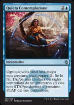 Quieta Contemplazione  I Khan di Tarkir 2050-Wizard of the Coast- nuvolosofumetti.