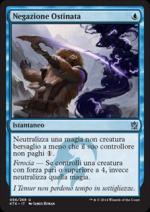 Negazione Ostinata  I Khan di Tarkir 2056-Wizard of the Coast- nuvolosofumetti.