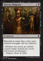 Ritorno Diligente  I Khan di Tarkir 2071-Wizard of the Coast- nuvolosofumetti.
