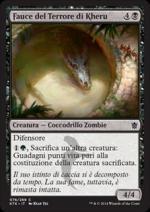 Fauce del Terrore di Kheru  I Khan di Tarkir 2076-Wizard of the Coast- nuvolosofumetti.