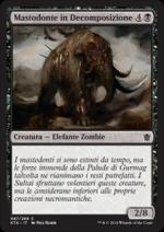Mastodonte in Decomposizione  I Khan di Tarkir 2087-Wizard of the Coast- nuvolosofumetti.