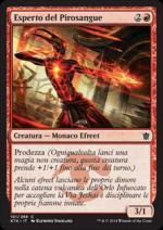 Esperto del Pirosangue  I Khan di Tarkir 2101-Wizard of the Coast- nuvolosofumetti.