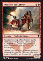 Predatori dei Canyon  I Khan di Tarkir 2105-Wizard of the Coast- nuvolosofumetti.