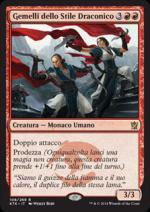 Gemelli dello Stile Draconico  I Khan di Tarkir 2108-Wizard of the Coast- nuvolosofumetti.