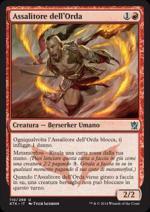 Assalitore dell'Orda  I Khan di Tarkir 2110-Wizard of the Coast- nuvolosofumetti.