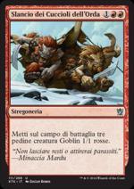 Slancio dei Cuccioli dell'Orda  I Khan di Tarkir 2111-Wizard of the Coast- nuvolosofumetti.