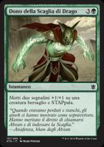 Dono della Scaglia di Drago  I Khan di Tarkir 2131-Wizard of the Coast- nuvolosofumetti.
