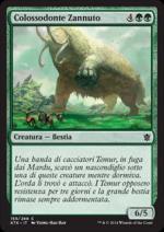 Colossodonte Zannuto  I Khan di Tarkir 2155-Wizard of the Coast- nuvolosofumetti.