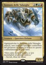 Zannuto delle Valanghe  I Khan di Tarkir 2166-Wizard of the Coast- nuvolosofumetti.