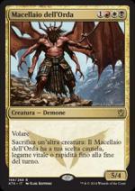 Macellaio dell'Orda  I Khan di Tarkir 2168-Wizard of the Coast- nuvolosofumetti.