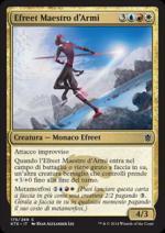 Efreet Maestro d'armi foil  I Khan di Tarkir 2257-Wizard of the Coast- nuvolosofumetti.