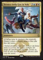 Tecnica della Gru in Volo  I Khan di Tarkir 2176-Wizard of the Coast- nuvolosofumetti.