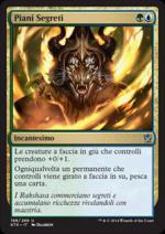 Piani Segreti  I Khan di Tarkir 2198-Wizard of the Coast- nuvolosofumetti.