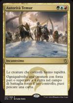 Autorit├á Temur  I Khan di Tarkir 2207-Wizard of the Coast- nuvolosofumetti.