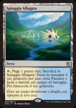 Spiaggia Allagata  I Khan di Tarkir 2233-Wizard of the Coast- nuvolosofumetti.