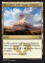Roccaforte delle Steppe Sabbiose  I Khan di Tarkir 2241-Wizard of the Coast- nuvolosofumetti.