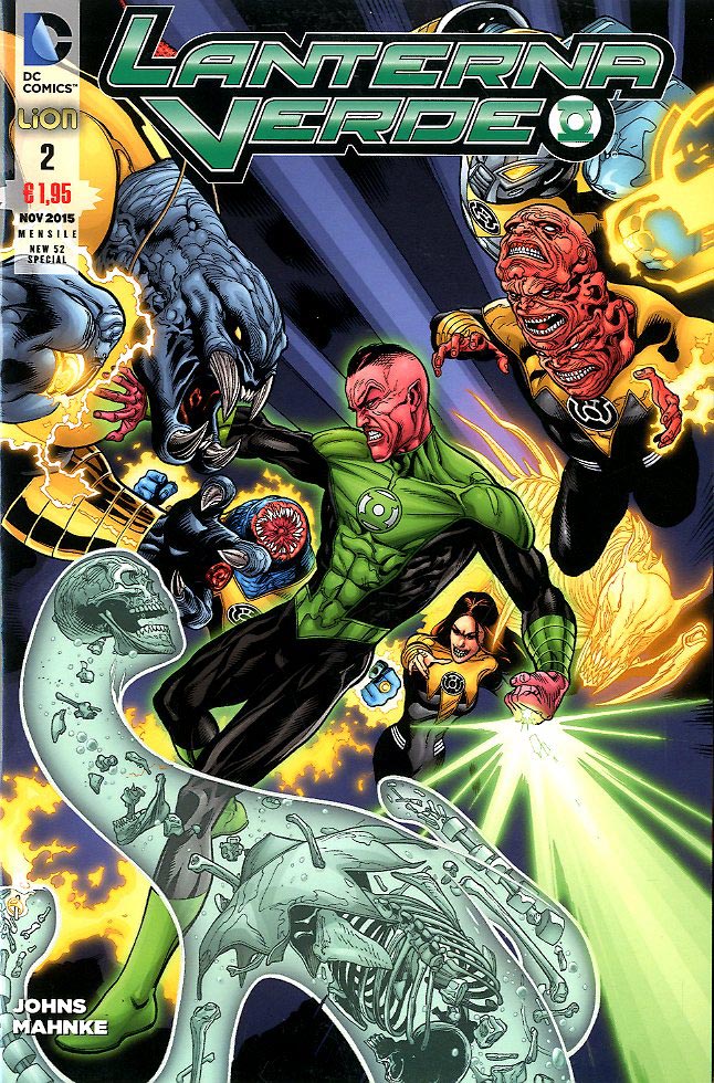 LANTERNA VERDE # 2 2-LION- nuvolosofumetti.