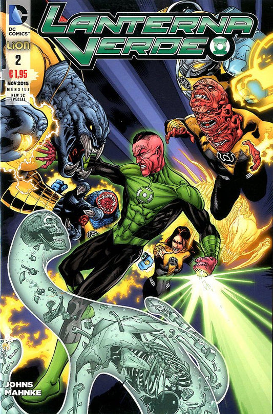 LANTERNA VERDE # 2 2-LION- nuvolosofumetti.