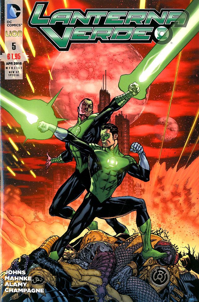 LANTERNA VERDE # 5 5-LION- nuvolosofumetti.