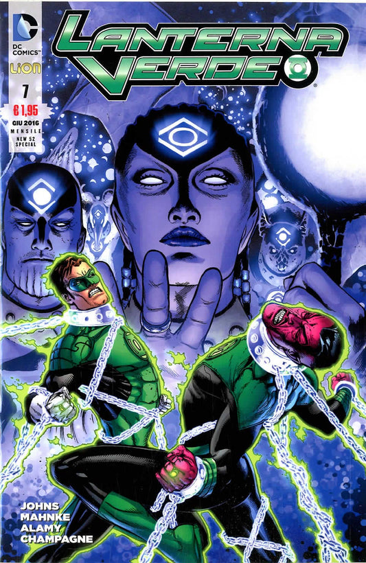 LANTERNA VERDE # 7 7-LION- nuvolosofumetti.