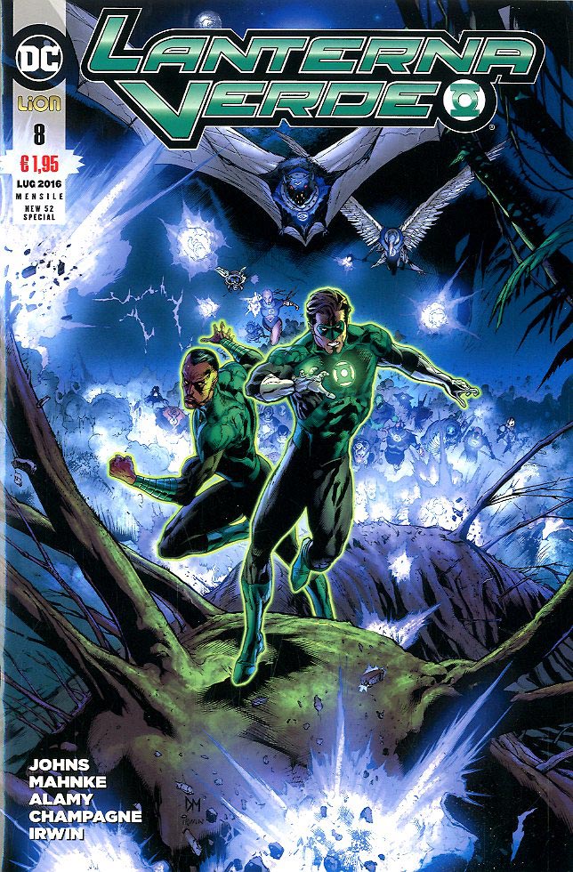 LANTERNA VERDE # 8 8-LION- nuvolosofumetti.