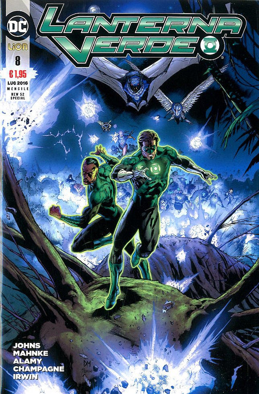 LANTERNA VERDE # 8 8-LION- nuvolosofumetti.