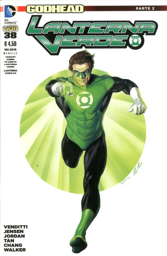 LANTERNA VERDE # 38 JUMBO-LION- nuvolosofumetti.