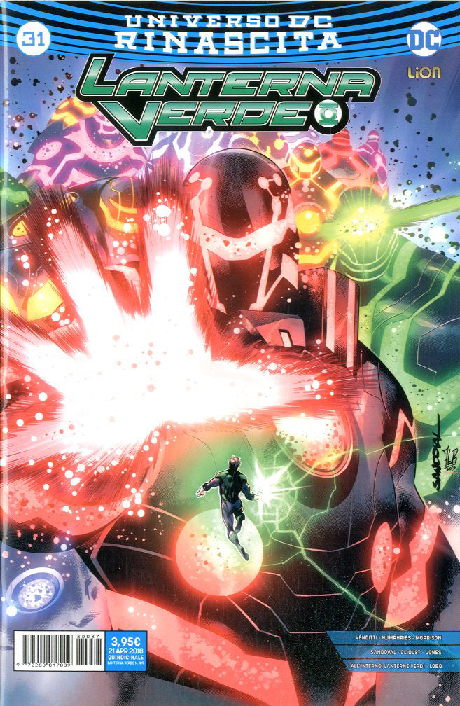 Lanterna Verde rinascita 31-LION- nuvolosofumetti.