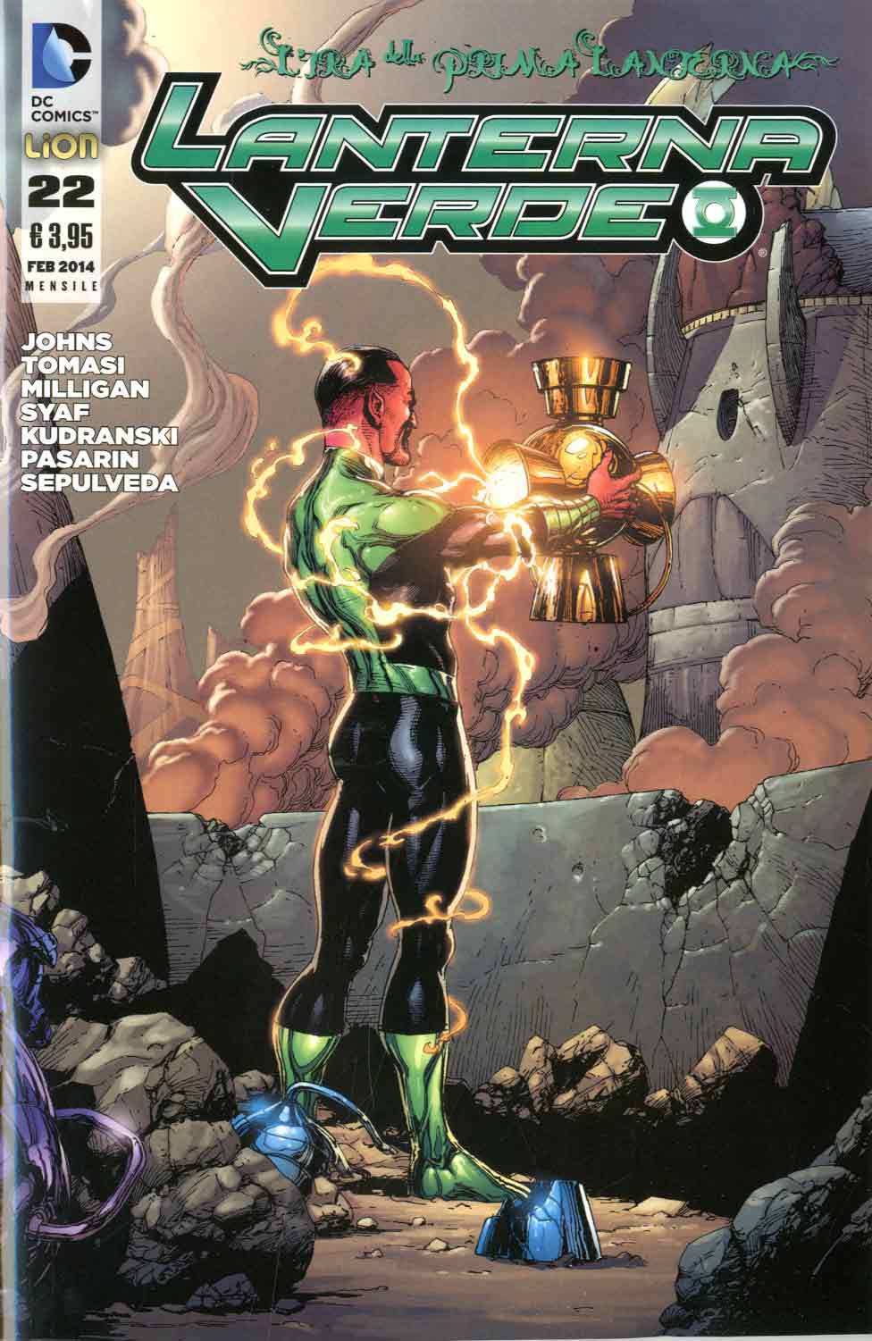 LANTERNA VERDE SERIE 2012 22-LION- nuvolosofumetti.