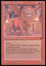 Manticora Cremisi  LEGGENDE 154-Wizard of the Coast- nuvolosofumetti.