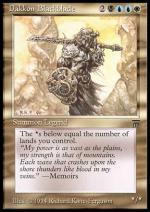 Dakkon Blackblade  LEGGENDE 254-Wizard of the Coast- nuvolosofumetti.