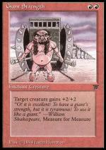 Forza del Gigante  LEGGENDE 145-Wizard of the Coast- nuvolosofumetti.