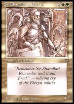 Sir Shandlar di Eberyn  LEGGENDE 287-Wizard of the Coast- nuvolosofumetti.