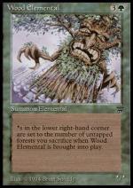Elementale del Legno  LEGGENDE 185-Wizard of the Coast- nuvolosofumetti.