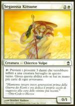 Segaossa Kitsune foil  LIBERATORI DI KAMIGAWA 1167-Wizard of the Coast- nuvolosofumetti.