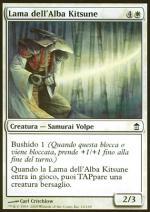 Lama dell'alba Kitsune foil  LIBERATORI DI KAMIGAWA 1168-Wizard of the Coast- nuvolosofumetti.