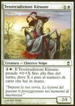 Tessitradizioni Kitsune  LIBERATORI DI KAMIGAWA 1017-Wizard of the Coast- nuvolosofumetti.