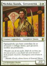 Michiko Konda, Cercaverità foil  Liberatori di Kamigawa 1188-Wizard of the Coast- nuvolosofumetti.
