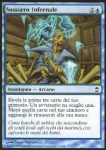 Sussurro Infernale  LIBERATORI DI KAMIGAWA 1047-Wizard of the Coast- nuvolosofumetti.