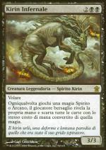Kirin Infernale foil  LIBERATORI DI KAMIGAWA 1180-Wizard of the Coast- nuvolosofumetti.