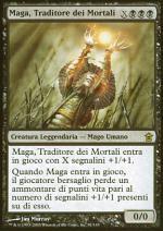 Maga, Traditore dei Mortali foil  LIBERATORI DI KAMIGAWA 198-Wizard of the Coast- nuvolosofumetti.