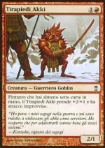 Tirapiedi Akki  LIBERATORI DI KAMIGAWA 1093-Wizard of the Coast- nuvolosofumetti.