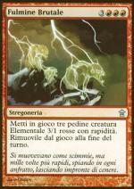 Fulmine Brutale  LIBERATORI DI KAMIGAWA 1097-Wizard of the Coast- nuvolosofumetti.