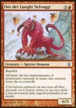 Oni dei Luoghi Selvaggi  LIBERATORI DI KAMIGAWA 1108-Wizard of the Coast- nuvolosofumetti.