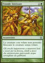 Fronde Intricate foil  Liberatori di Kamigawa 1194-Wizard of the Coast- nuvolosofumetti.