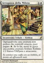 Arroganza della Milizia   Lorwyn 30-Wizard of the Coast- nuvolosofumetti.