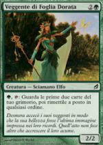 Veggente di Foglia Dorata   Lorwyn 215-Wizard of the Coast- nuvolosofumetti.