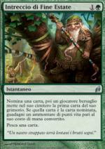 Intreccio di Fine Estate   Lorwyn 226-Wizard of the Coast- nuvolosofumetti.